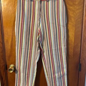Vintage St. John's Bay Multicolor Striped Chinos